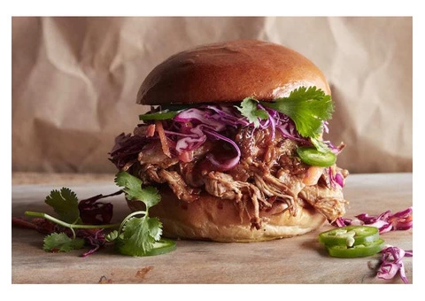 Delicious Burger!! Get 5% off @Crumbed or Naked Mooloolaba, QLD - 1/3