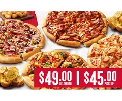 4 Large Pizzas On Sale Pizza Hut Orange - Orange, NSW