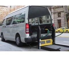 Wheelchair Accessible Airport Taxi To Assist Handicapped Passengers