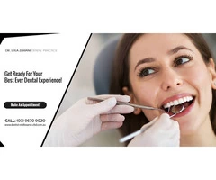 Get a beautiful smile with cosmetic dental treatment