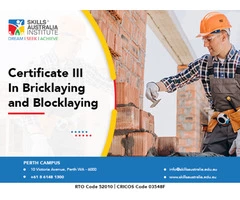 Kick Up Your Career With Our Certificate III in Bricklaying and Blocklaying Course