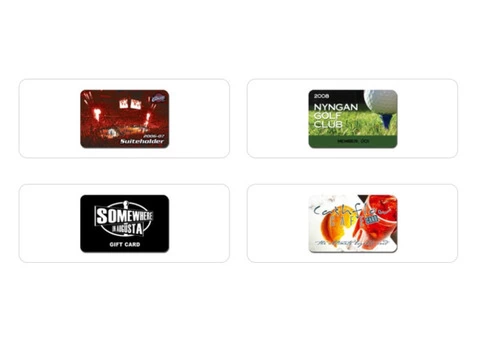 High in quality and cost effective plastic gift card maker