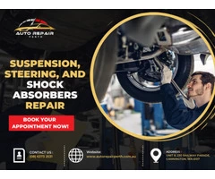 Get Suspension, Steering, And Shock Absorbers Repair for better driving control