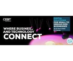If you are a technology enthusiast Meet CDN Solutions At  CEBIT Australia 2022