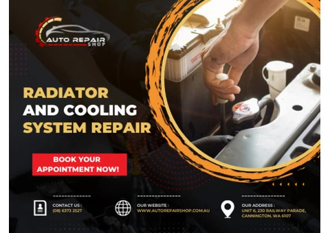 Is your engine cooling system not working properly? Get car radiator repair done from us.