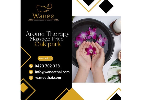 Opt for the best aromatherapy massage at an affordable price in Oak park