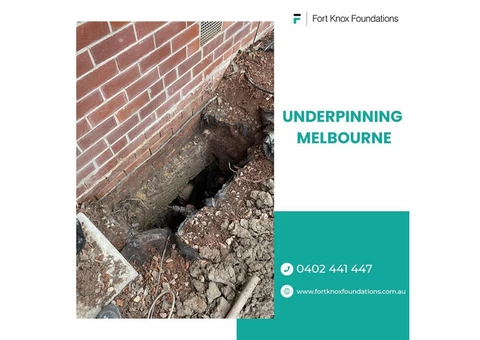Underpinning Contractors Melbourne