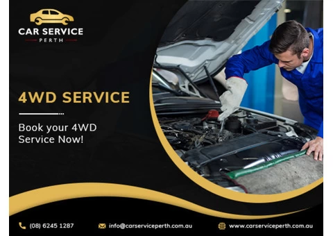 Get a Professional 4WD service at our Autocare Shop in Perth