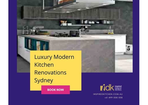 Renew Your Home with IDK Stunning Kitchen Makeovers SYDEY