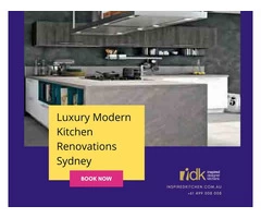 Renew Your Home with IDK Stunning Kitchen Makeovers SYDEY