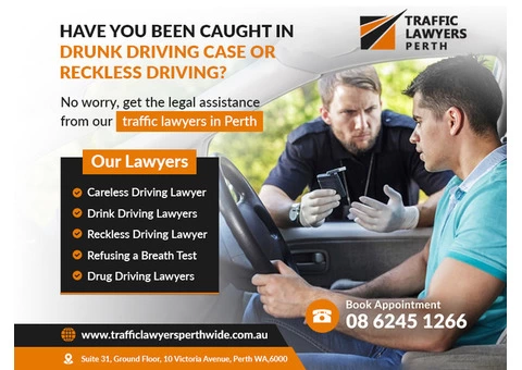Consult Your Traffic Legal Lawsuit With The Best Traffic Lawyers In Perth