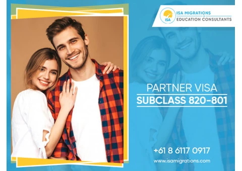 Know-How Partner Visa Subclass 820 Helps You To Live With Your Australian Partner?