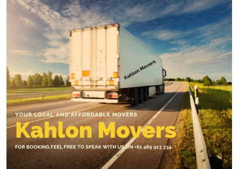 Interstate Movers Melbourne - Kahlon Movers
