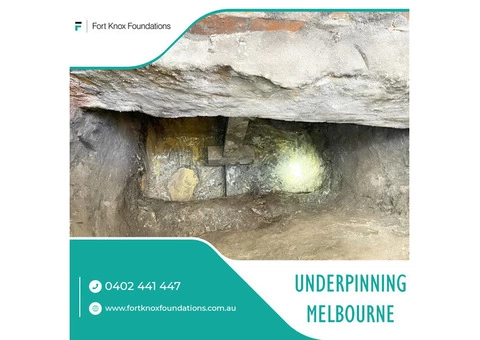 Underpinning services Melbourne