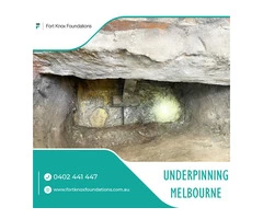 Underpinning services Melbourne