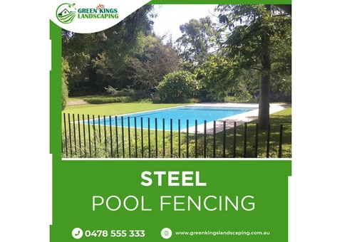 Steel pool fencing Melbourne