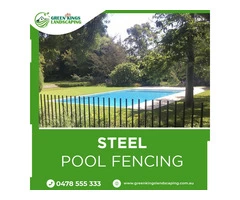 Steel pool fencing Melbourne
