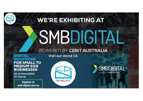 Meet CDN Solution Team at the SMB DIGITAL powered CEBIT Australia 2022