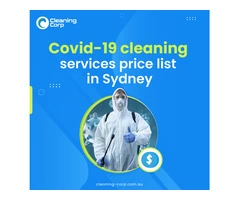 Low-cost Covid-19 Cleaning Service Price List In Sydney - Cleaning Corp