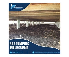 House Stump Replacement Melbourne