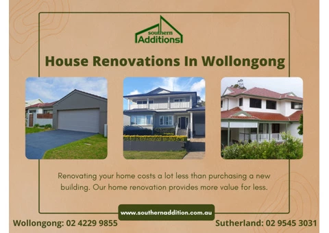 Hire Best Home Renovations Specialists Wollongong