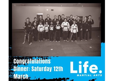 Join Us For Our Next Congratulations Dinner from Life Martial Arts in Myaree