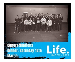 Join Us For Our Next Congratulations Dinner from Life Martial Arts in Myaree