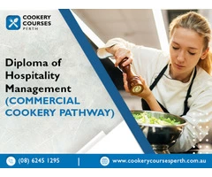 Industry level diploma course in commercial cookery with certification, contact now!