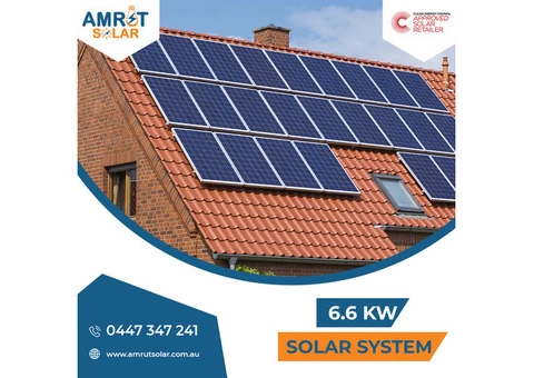 6.6 KW Solar Panel System