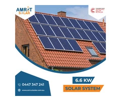 6.6 KW Solar Panel System