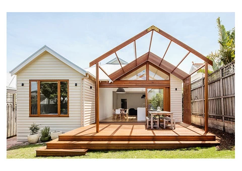 White Composite Decking