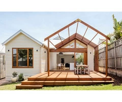 White Composite Decking