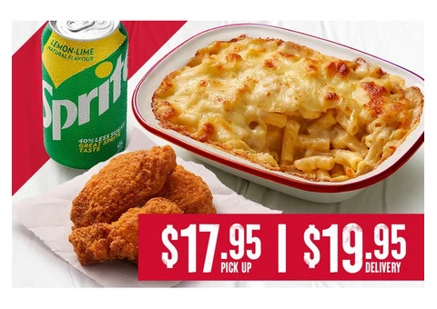 PASTA WINGS MEAL On Sale Pizza Hut Orange - Orange, NSW