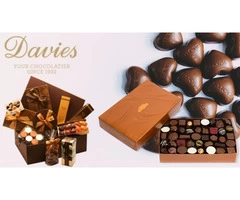 Davies chocolates are making chocolate gifts for those loved sweethearts