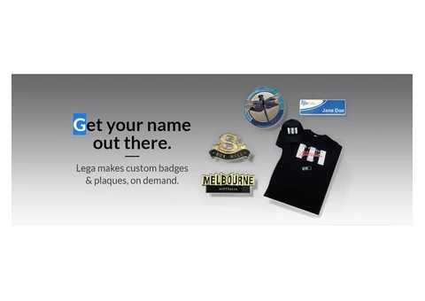 Badges with Names - 7/8