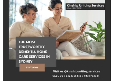 Specialist Dementia Home Care Services Sydney | Call us 0424 756 143 / 0437 733 744