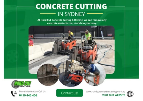 Professional concrete cutters in Sydney!