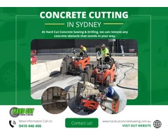 Professional concrete cutters in Sydney!