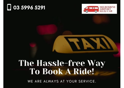 Book Maxi cab Melbourne