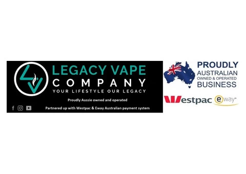 Legacy Vape Company, One of the Biggest DIY Vape Supplies in Australia