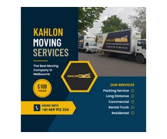 The Best Moving Company in Melbourne - Kahlon Movers