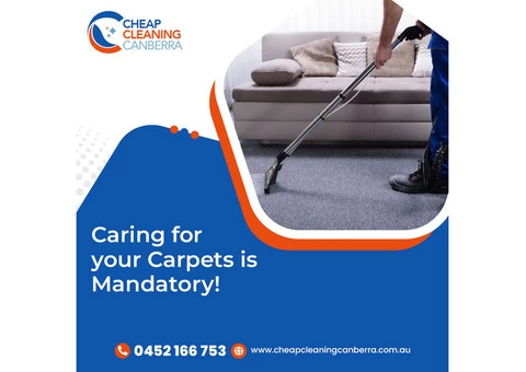Affordable Carpet Steam Cleaning in Canberra