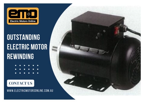 Outstanding Electric Motor Rewinding