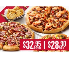 3 Large Pizzas at Pizza Hut Orange Special