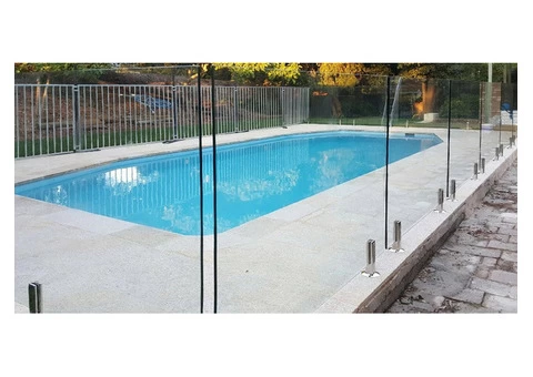 Frameless Pool Fence - Clear Brilliance