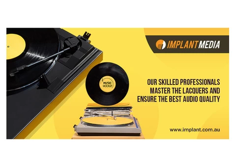 Custom Vinyl pressing in Australia