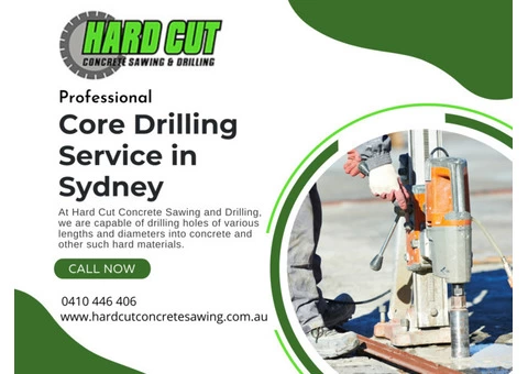 Core Drilling in Sydney