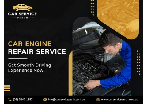 Get your car engine maintenance by our specialists.