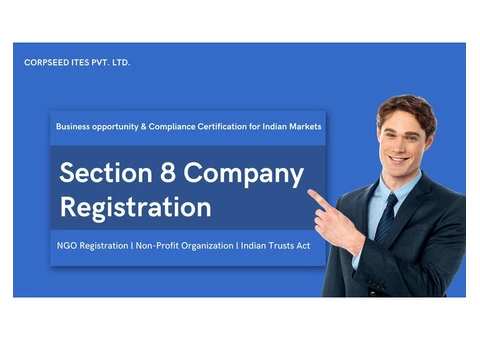 Section 8 Registration Company in India.