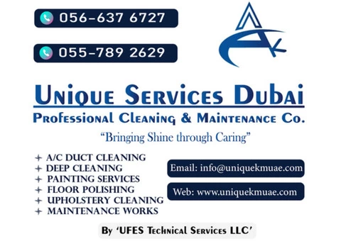 Unique Cleaning & Maintenance Services Dubai - 7/8